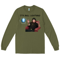 Army Green ball lightning; osbournes want to believe Long Sleeve Tee - lanVoArt