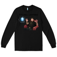 Black ball lightning; osbournes want to believe Long Sleeve Tee - lanVoArt
