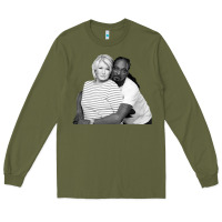 Army Green snoop and martha Long Sleeve Tee - lanVoArt