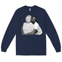 Navy snoop and martha Long Sleeve Tee - lanVoArt