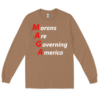 Toasted Coconut morons are governing america anti trump political t shirt Long Sleeve Tee - lanVoArt