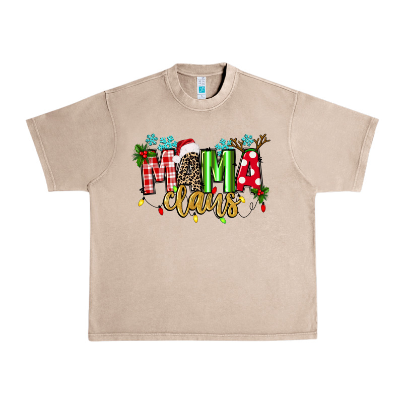 Mama Claus Urban Heavy Tee by texasbilliewilder | Teevron