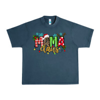 Midnight Navy mama claus Urban Heavy Tee - texasbilliewilder