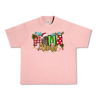 Salmon mama claus Urban Heavy Tee - texasbilliewilder