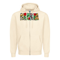 Floral Animal Print Mama Zipper Hoodie | Teevron