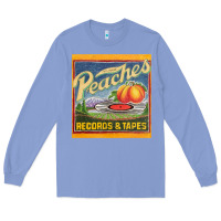 Colony Blue peaches records and tapes Long Sleeve Tee - lanVoArt