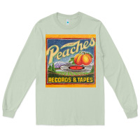 Matcha peaches records and tapes Long Sleeve Tee - lanVoArt