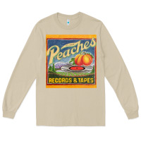 Mushroom peaches records and tapes Long Sleeve Tee - lanVoArt