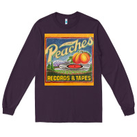 Plum peaches records and tapes Long Sleeve Tee - lanVoArt