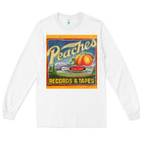 White peaches records and tapes Long Sleeve Tee - lanVoArt