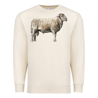 Sandshell katahdin sheep Premium Sweatshirt - LillyAllenDesigns