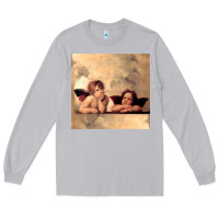 Moon Dust Hot Trend Angels Raphael Cupid Cherubs Art Valentine Angel Long Sleeve Tee - lanVoArt