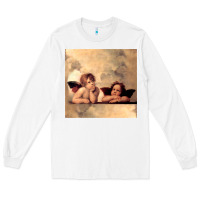 Hot Trend Angels Raphael Cupid Cherubs Art Valentine Angel Long Sleeve Tee | Teevron