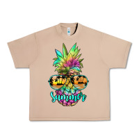 Burro tie dye pineapple, summer Urban Heavy Tee - JahusDesignShop