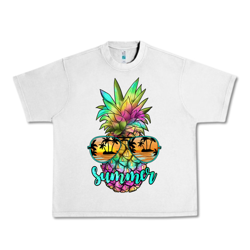 Tie Dye Pineapple, Summer Urban Heavy Tee by JahusDesignShop | Teevron