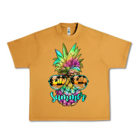 Peanut Butter tie dye pineapple, summer Urban Heavy Tee - JahusDesignShop