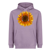 Lavender Soraya Sunflower Heavyweight Hoodie - LillyAllenDesigns