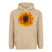 Mushroom Soraya Sunflower Heavyweight Hoodie - LillyAllenDesigns