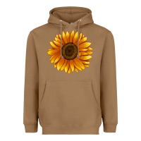 Toasted Coconut Soraya Sunflower Heavyweight Hoodie - LillyAllenDesigns