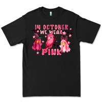 Black in october we wear pink Premium Tee - LillyAllenDesigns