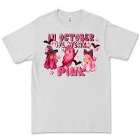 Dove Grey in october we wear pink Premium Tee - LillyAllenDesigns