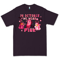 Plum in october we wear pink Premium Tee - LillyAllenDesigns