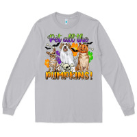 Moon Dust pet all the pumpkins Long Sleeve Tee - CowGirlArtShop