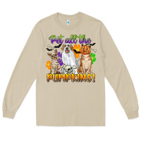 Mushroom pet all the pumpkins Long Sleeve Tee - CowGirlArtShop