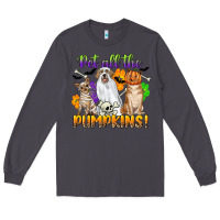 Smoke pet all the pumpkins Long Sleeve Tee - CowGirlArtShop