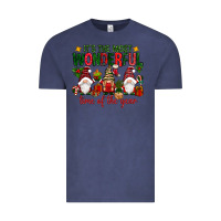 Vintage Denim It's the most wonderful time of the year Vintage Tee - NancyCooperArtShop