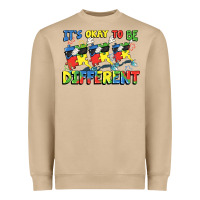 Mushroom It's okay to be different Autism Heavyweight Sweatshirt - FaDigitalArtStudio
