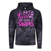 Cloud Black funny springboard diving quote diver gift for love girl Vintage Hoodie - lanVoArt