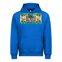 Cobalt dog mom french  bulldog license plate template Urban Hoodie - BarkalooDesign