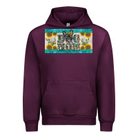 Mauve Wine dog mom french  bulldog license plate template Urban Hoodie - BarkalooDesign