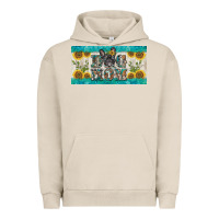 Pigment French Oak dog mom french  bulldog license plate template Urban Hoodie - BarkalooDesign