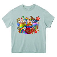 Arona LGBTQ+ Pride Coffee Cups Heavy Core Tee - BundleAndBundleShop