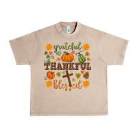 French Oak Grateful thankful blessed Urban Heavy Tee - NancyCooperArtShop