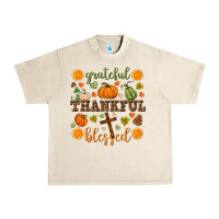Sandshell Grateful thankful blessed Urban Heavy Tee - NancyCooperArtShop