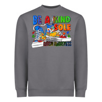 Storm Be a kind sole Autism Awareness Heavyweight Sweatshirt - FaDigitalArtStudio