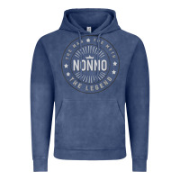Vintage Denim Graphic 365 Nonno The Legend Grandpa Men Funny Gift Vintage Hoodie - lanVoArt