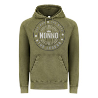 Vintage Olive Graphic 365 Nonno The Legend Grandpa Men Funny Gift Vintage Hoodie - lanVoArt