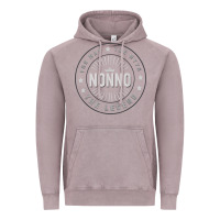 Vintage Zinc Graphic 365 Nonno The Legend Grandpa Men Funny Gift Vintage Hoodie - lanVoArt
