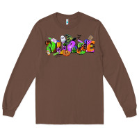 Chestnut halloween nurse Long Sleeve Tee - CowGirlArtShop