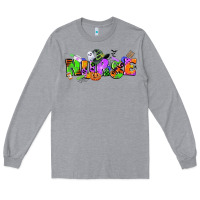 Heather Grey halloween nurse Long Sleeve Tee - CowGirlArtShop