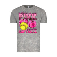 Cloud Rock In October We Wear Pink and Watch Softball Vintage Tee - texasbilliewilder