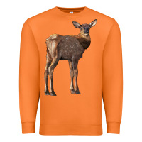 Carrot elk fawn deer Premium Sweatshirt - LillyAllenDesigns