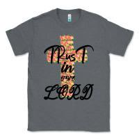 Charcoal Heather Trust In The Lord Classic Tee - Bettercallsaul
