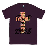 Plum Trust In The Lord Classic Tee - Bettercallsaul