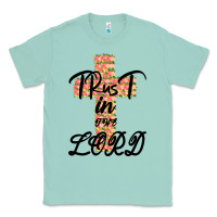 Seafoam Trust In The Lord Classic Tee - Bettercallsaul