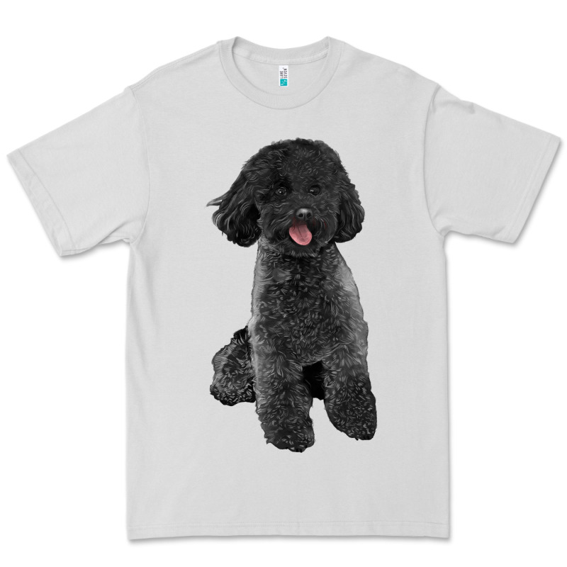 Black Poodles Dog Premium Tee by LillyAllenDesigns | Teevron